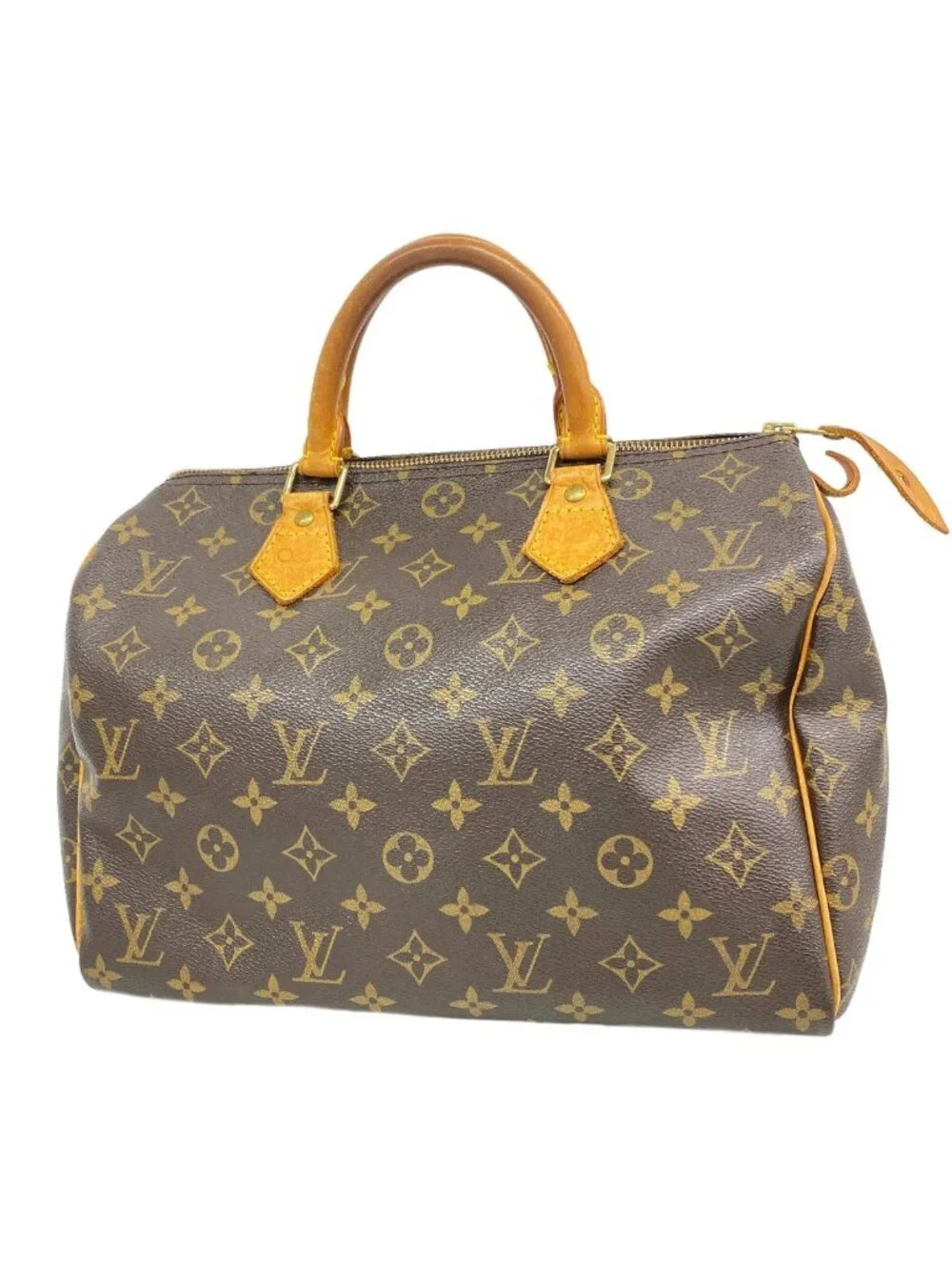 Louis Vuitton Handbag Monogram Speedy 30 Brown